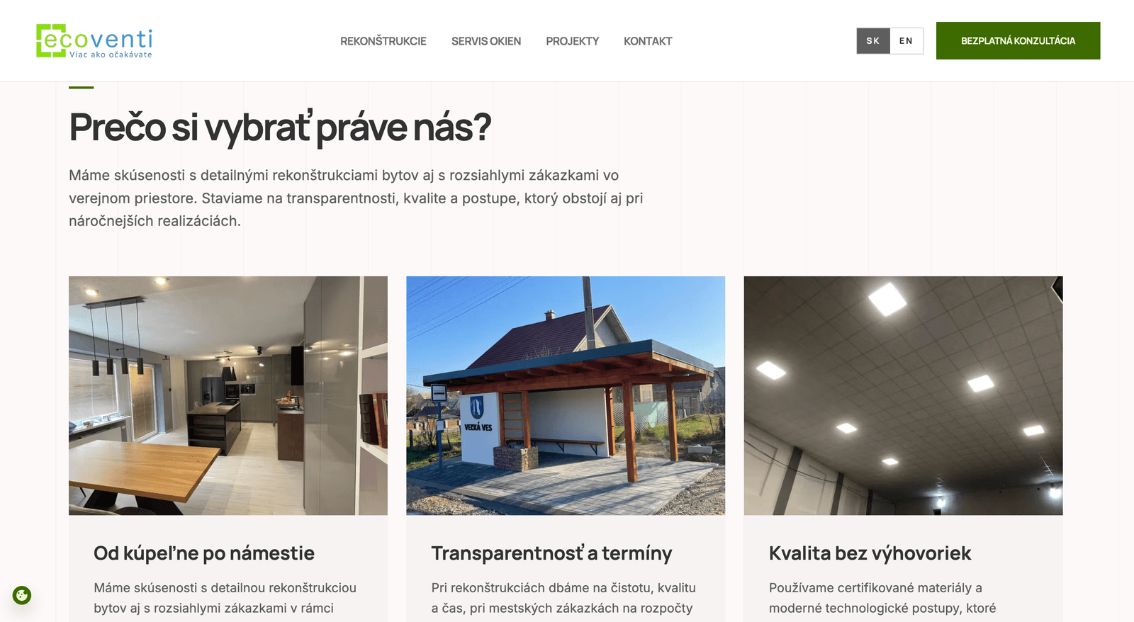Ecoventi s.r.o., Poltár – Stavebná firma + servis okien – Desktop 02