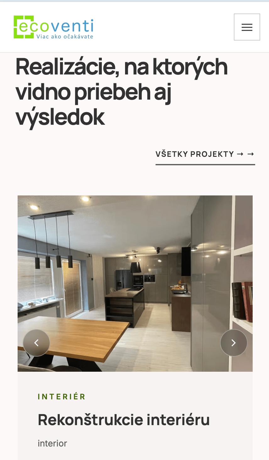 Ecoventi s.r.o., Poltár – Stavebná firma + servis okien – Mobile 03